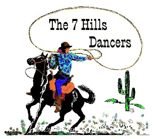 Linedance club logo The 7 Hills Dancers